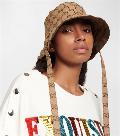 gucci headers|Gucci bucket hat.